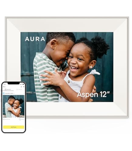 Amazon | Aura Stone デジタル写真フレーム - 10.1インチHDマット